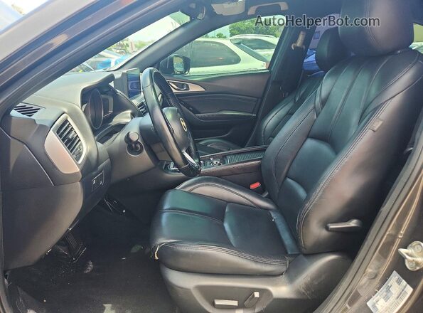 3MZBN1V74HM123182 2017 MAZDA 3 Gray Սալոնի դիմացի տեսք