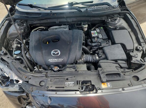 3MZBN1V74HM123182 2017 MAZDA 3 Gray Սալոնի հետևի տեսք