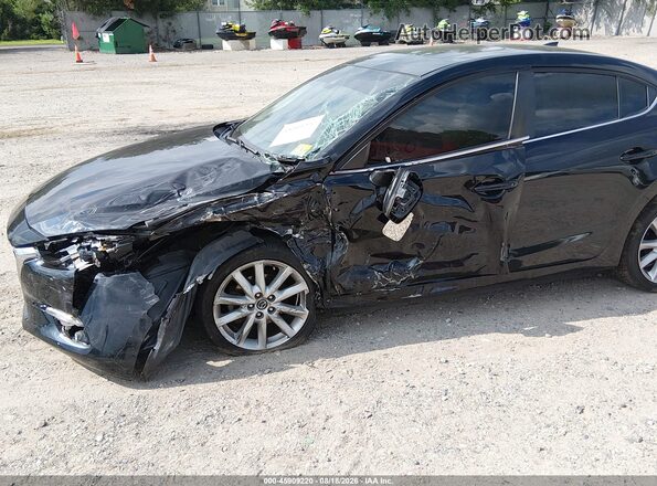 3MZBN1V78HM116588 2017 MAZDA 3 Black Front view