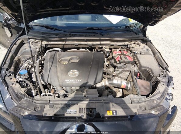 3MZBN1V78HM116588 2017 MAZDA 3 Black Rear view