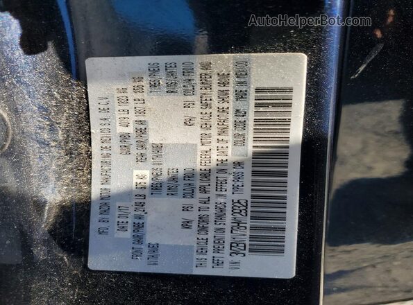 3MZBN1V78HM129325 2017 MAZDA 3 Blue VIN sticker view