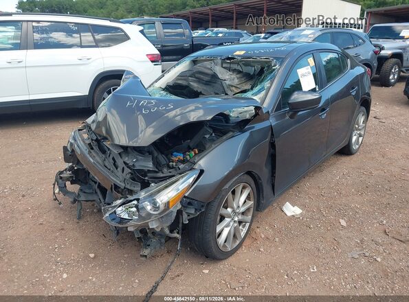 3MZBN1V79HM147199 2017 MAZDA 3 Black Przód lewy