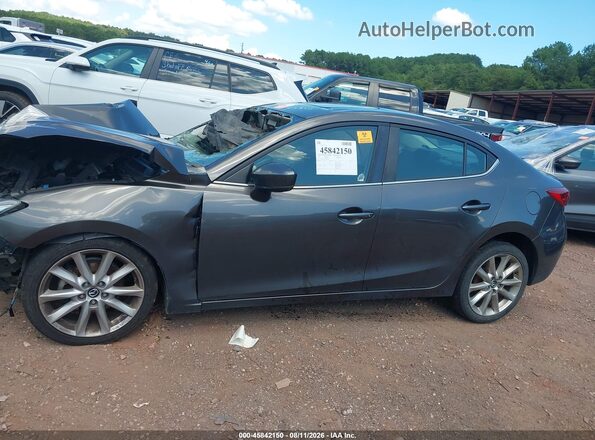 3MZBN1V79HM147199 2017 MAZDA 3 Black Widok wnętrza z tyłu