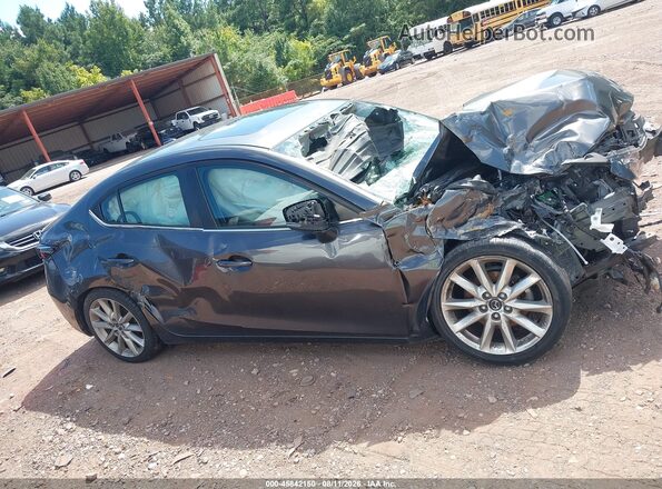 3MZBN1V79HM147199 2017 MAZDA 3 Black Widok zestawu wskaźników