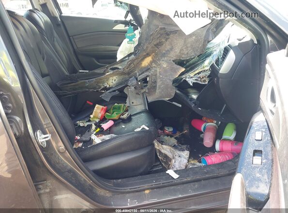 3MZBN1V79HM147199 2017 MAZDA 3 Black Widok wnętrza z przodu