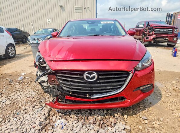 3MZBN1V7XHM140259 2017 MAZDA 3 Red Դիմացի տեսք