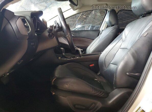 3MZBN1W30HM128522 2017 MAZDA 3 White Вид салону спереду