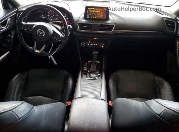 3MZBN1W30HM128522 2017 MAZDA 3 White Вид панелі приладів