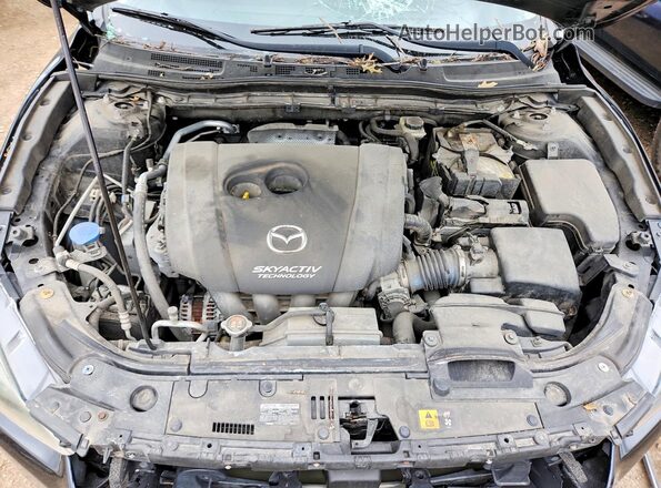3MZBN1W32HM136055 2017 MAZDA 3 Black უკანა სალონის ხედი