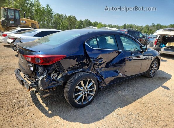 3MZBN1W34JM167426 2018 MAZDA 3 Blue Задня права чверть