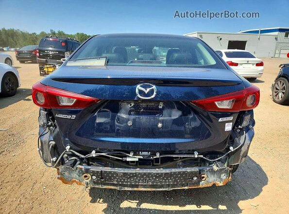 3MZBN1W34JM167426 2018 MAZDA 3 Blue Вид салону спереду