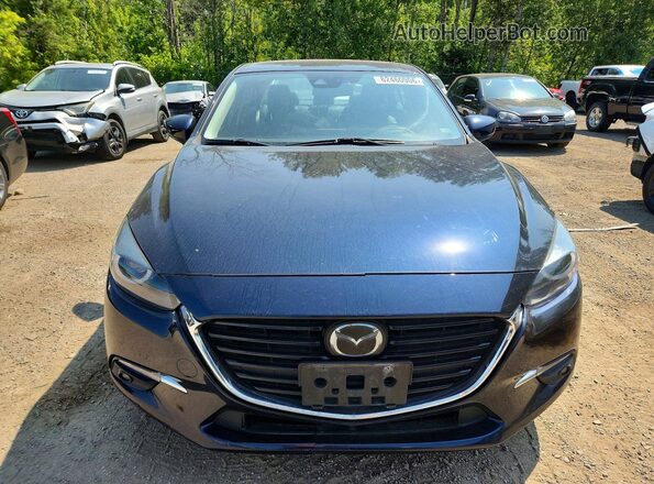 3MZBN1W34JM167426 2018 MAZDA 3 Blue Вид спереду