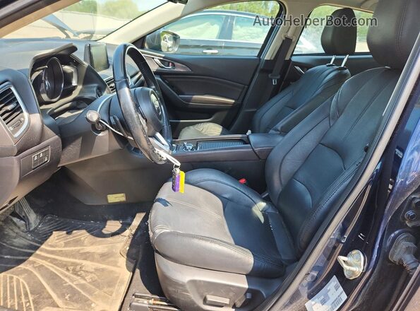 3MZBN1W34JM167426 2018 MAZDA 3 Blue Вид панелі приладів