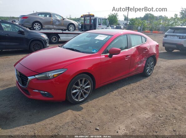 3MZBN1W34JM196408 2018 MAZDA 3 Red Przód lewy