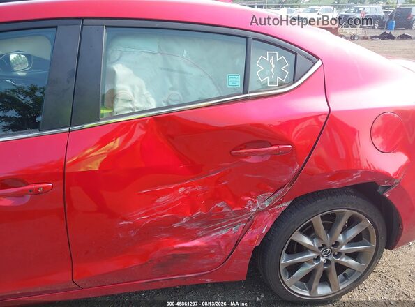 3MZBN1W34JM196408 2018 MAZDA 3 Red Widok z przodu