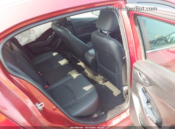 3MZBN1W34JM196408 2018 MAZDA 3 Red Widok naklejki z numerem VIN