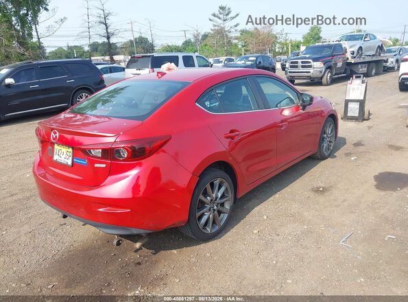 3MZBN1W34JM196408 2018 MAZDA 3 Red Tył prawy