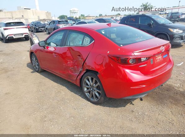 3MZBN1W34JM196408 2018 MAZDA 3 Red Tył lewy