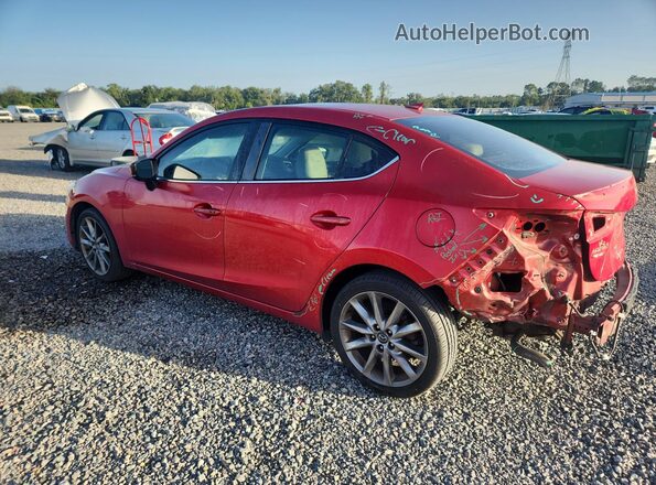 3MZBN1W35JM213717 2018 MAZDA 3 Red Rear left