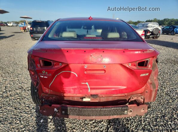 3MZBN1W35JM213717 2018 MAZDA 3 Red Rear view