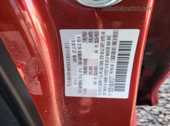 3MZBN1W35JM213717 2018 MAZDA 3 Red VIN sticker view