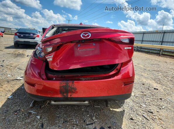 3MZBN1W35JM226483 2018 MAZDA 3 Red უკანა ხედი