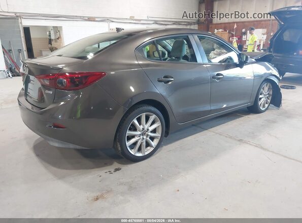 3MZBN1W39HM146582 2017 MAZDA 3 Brown Tył prawy