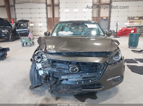 3MZBN1W39HM146582 2017 MAZDA 3 Brown Widok zestawu wskaźników