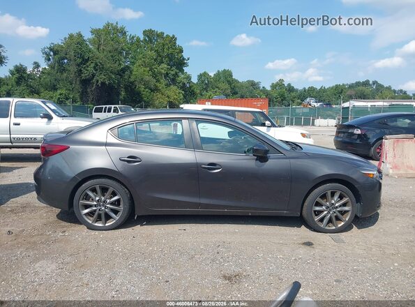 3MZBN1W39JM174159 2018 MAZDA 3 Серый Вид задней части салона