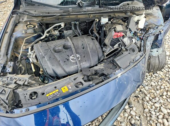 3MZBPAA72NM316992 2022 MAZDA 3 Синий Вид задней части салона
