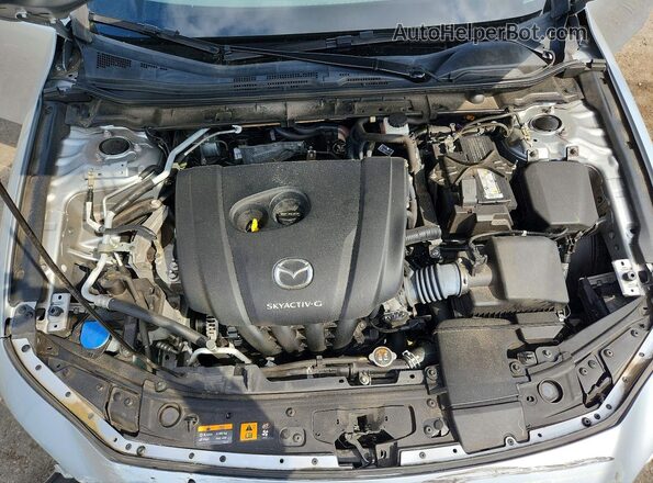3MZBPAA76MM203786 2021 MAZDA 3 Silver Սալոնի հետևի տեսք