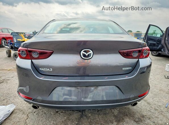3MZBPAAL3KM111139 2019 MAZDA 3 Gray Widok z tyłu