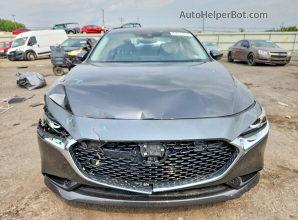 3MZBPAAL3KM111139 2019 MAZDA 3 Gray Widok z przodu