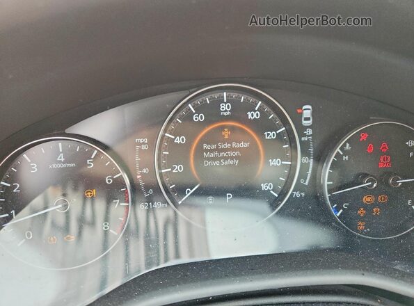 3MZBPAAL3KM111139 2019 MAZDA 3 Gray Widok zestawu wskaźników