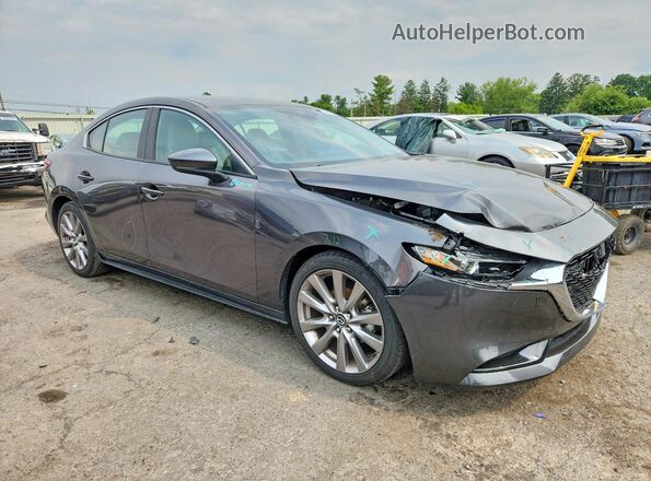 3MZBPAAL3KM111139 2019 MAZDA 3 Gray Przód prawy