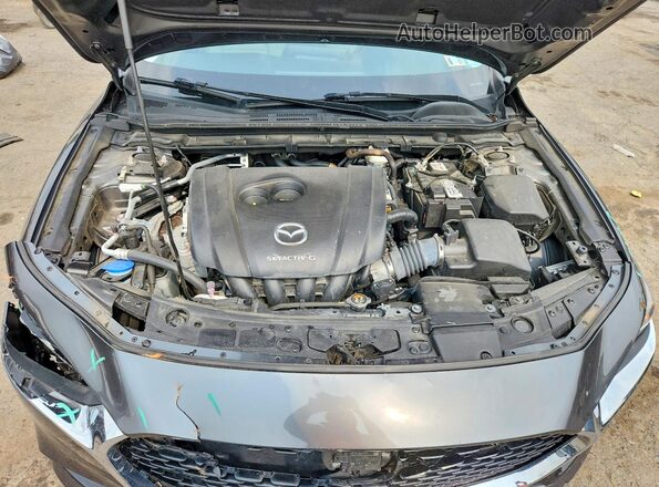 3MZBPAAL3KM111139 2019 MAZDA 3 Gray Widok wnętrza z tyłu