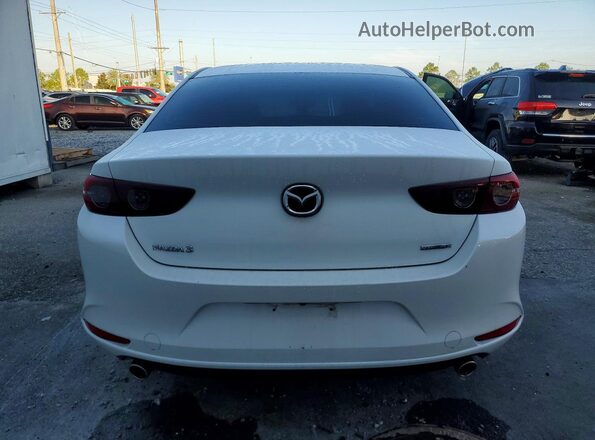 3MZBPAAL9MM205058 2021 MAZDA 3 White Rear view