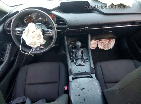 3MZBPAAL9MM205058 2021 MAZDA 3 White Dashboard view