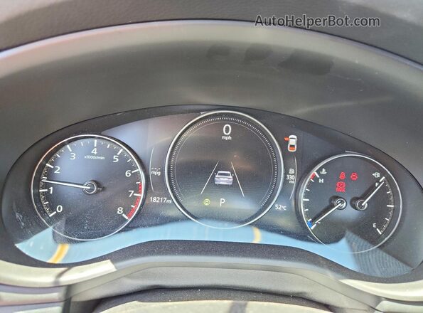 3MZBPAAM7RM433902 2024 MAZDA 3 Blue Vista del cuadro de instrumentos