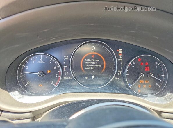 3MZBPABL0LM135771 2020 MAZDA 3 Blue Vista del cuadro de instrumentos