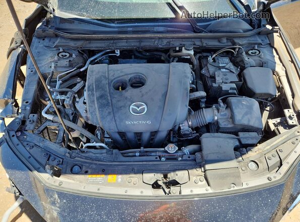 3MZBPABL1NM314288 2022 MAZDA 3 Charcoal Rear interior view