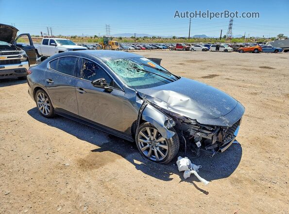 3MZBPABL1NM314288 2022 MAZDA 3 Charcoal Front right