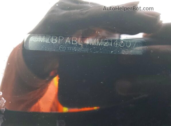 3MZBPABL4MM214507 2021 MAZDA 3 Gray Engine compartment view