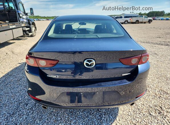 3MZBPABM0MM204484 2021 MAZDA 3 Blue უკანა ხედი