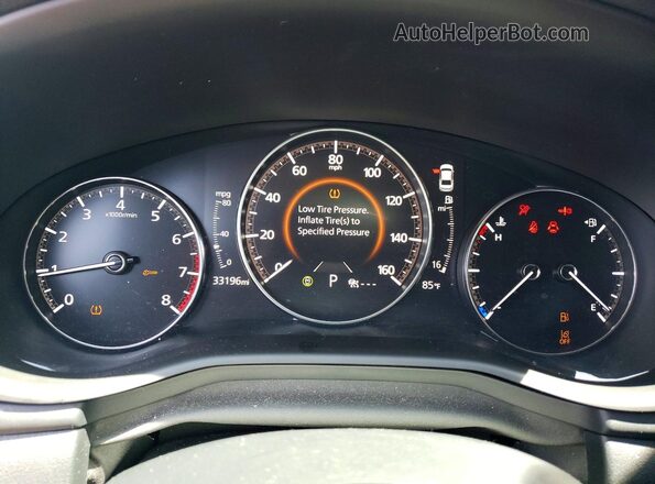 3MZBPABM1RM410338 2024 MAZDA 3 Серый Вид щитка приборов