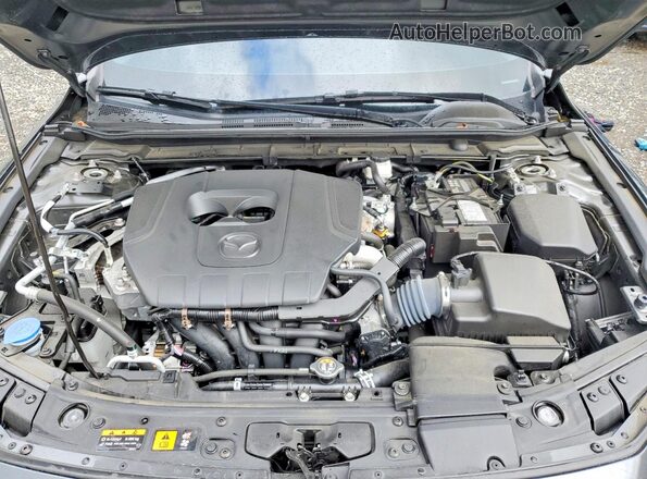 3MZBPABM1RM410338 2024 MAZDA 3 Серый Вид задней части салона