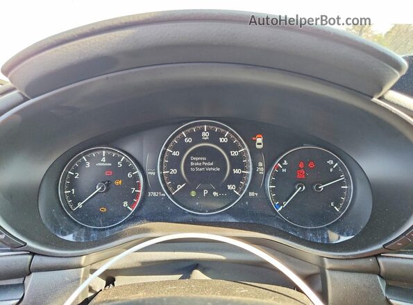 3MZBPABM1SM460775 2025 MAZDA 3 Beige ხელსაწყოთა პანელის ხედი