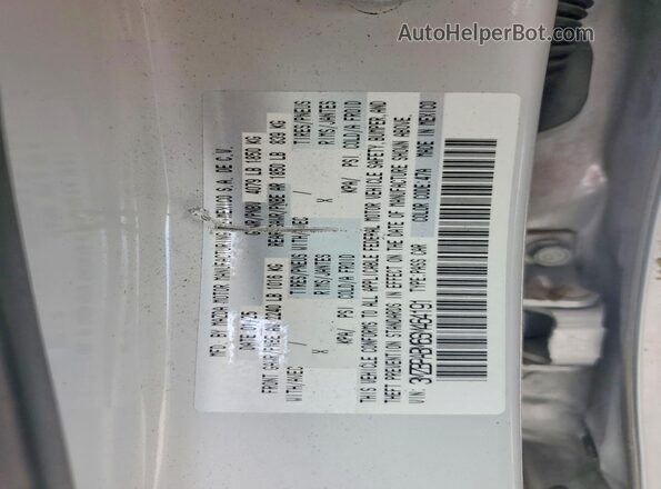 3MZBPABM6SM464191 2025 MAZDA 3 White ძრავის განყოფილების ხედი