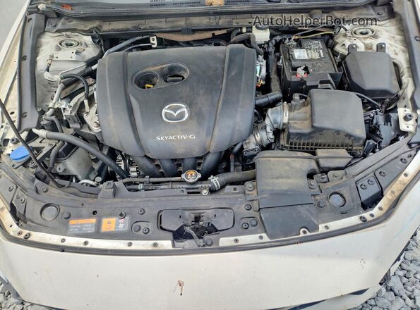 3MZBPABM8MM207617 2021 MAZDA 3 White Widok wnętrza z tyłu