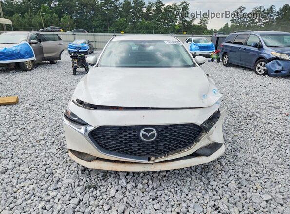 3MZBPABM8MM207617 2021 MAZDA 3 White Widok z przodu